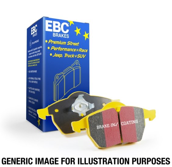 (image for) EBC Hyundai Kona N Yellowstuff Rear Brake Pads 2022 – 2023