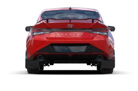 Rally Armor Elantra N Mud Flap Red Logo 2022 – 2023