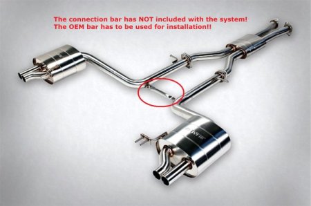(image for) JUN BL Genesis G70 3.3T Type-R Cat Back Exhaust System 2019 – 2021