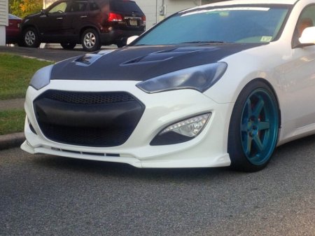 (image for) Boostec Genesis Coupe 3 Piece Front Lip 2013 - 2016