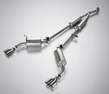 (image for) Jun B.L. Genesis Coupe 2.0T Type R Polished or Burnt Tips Cat Back Exhaust System 2010 - 2014
