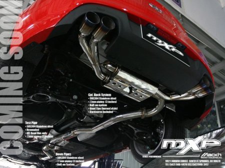 (image for) MXP Performance Genesis Coupe 2.0T Cat Back Exhaust System 2010 - 2014