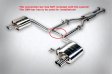 (image for) JUN BL Genesis G70 3.3T Type-R Cat Back Exhaust System 2019 – 2021