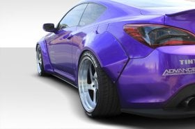 Extreme Dimensions Genesis Coupe Circuit Wide Body Rear Flares 2010 – 2016