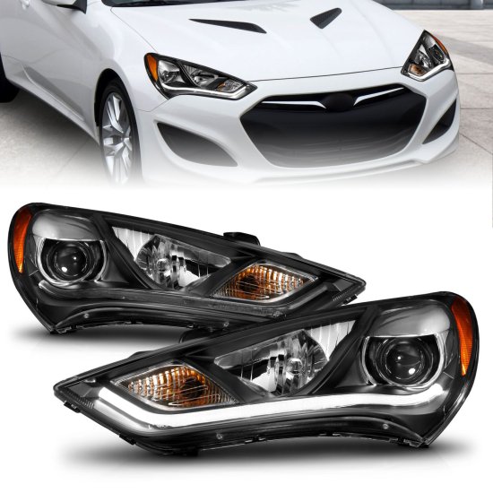 (image for) Anzo Genesis Coupe Plank Style HID Headlights 2013 – 2016