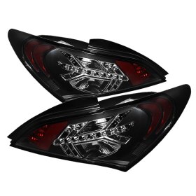 Spyder Auto Genesis Coupe Black Housing LED Tail Lights 2010 - 2016