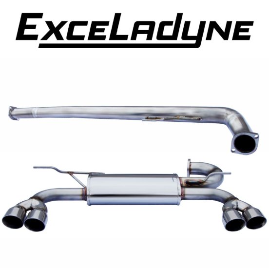 (image for) Exceladyne Genesis Coupe 2.0T Cat Back Exhaust System 2010 - 2014