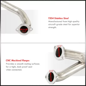 JDM Sport Genesis Coupe 3.8 Stainless Steel Cat Back Exhaust System 2010 - 2016