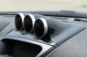 Charge speed Genesis Coupe Carbon Fiber Gauge Pod