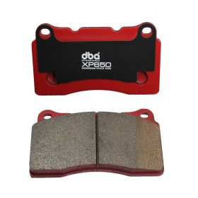 DBA XP650 FRONT BREMBO TRACK HEAVY LOAD PERFORMANCE BRAKE PADS FOR GENESIS COUPE 2010 - 2016