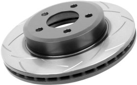 DBA Genesis Coupe 4000 Series Brembo Slotted Rotors Front Pair 2010 - 2016