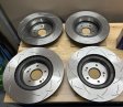 (image for) DBA Genesis Coupe Slotted Rotors & Hawk Brake Pads Package 2010 – 2016