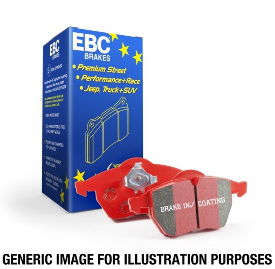 (image for) EBC Red Stuff Genesis G70 Non-Brembo Rear Brake Pads 2019 – 2023