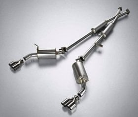 Jun B.L. Genesis Coupe 3.8 Type R Polished or Burnt Tips Cat Back Exhaust System 2010 - 2016
