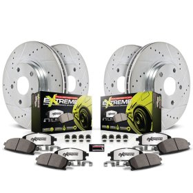 Powerstop Genesis Coupe Z26 Front & Rear Rotor & Pad Set for Brembo Models 2010 – 2016