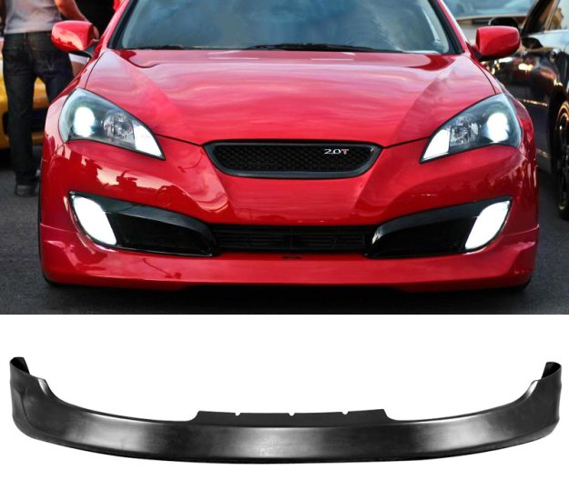 (image for) MS Style Genesis Coupe Polyurethane Front Lip 2010 - 2012