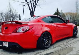 Monster Service Genesis Coupe V2 Wide Body Rear Flares 2010 - 2016