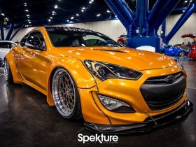 Remake Genesis Coupe BK2 Wide Body Front Flares 2013 - 2016