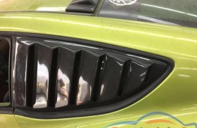 RMX Genesis Coupe Carbon Fiber Side Window Louvers 2010 - 2016