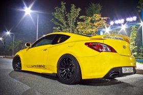 Sequence Genesis Coupe Fiberglass Side Skirts Pair 2010 - 2016