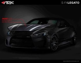 Ark Performance Genesis Coupe S-FX Legato Carbon Fiber Hood 2013 - 2016