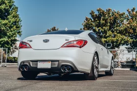Ark Performance Genesis Coupe 2.0T DTS Burnt Tips Cat Back Exhaust System 2010 - 2014