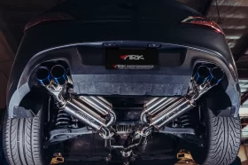 Ark Performance Genesis Coupe 2.0T GRIP Burnt Tips Cat Back Exhaust System 2010 - 2014