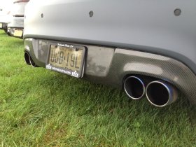 Sequence Genesis Coupe Carbon Fiber Rear Diffuser 2010 - 2016