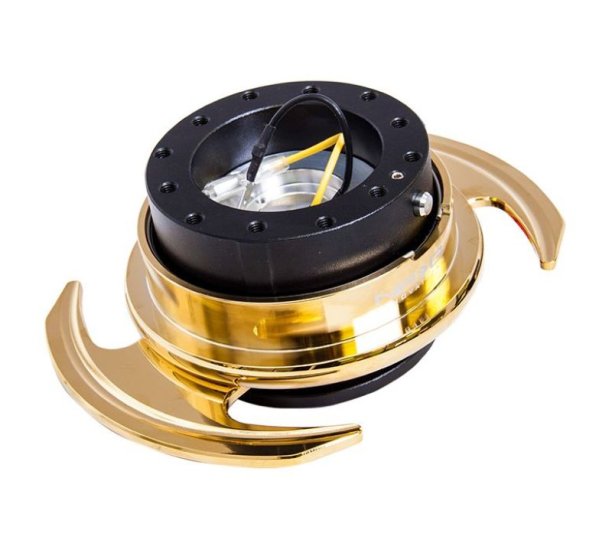 (image for) NRG Genesis Coupe Steering Wheel Hub Gen 3 - Black and Gold