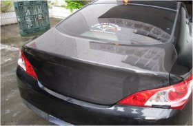 ABS Dynamic Genesis Coupe OEM-Style Carbon Fiber Trunk 2010 - 2016