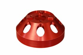 Torque Solution Genesis Coupe 3.8 Red Lightweight Waterpump Pulley 2010 – 2016