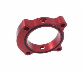 Torque Solution Genesis Coupe 2.0T Red Throttle Body Spacer 2013 - 2014