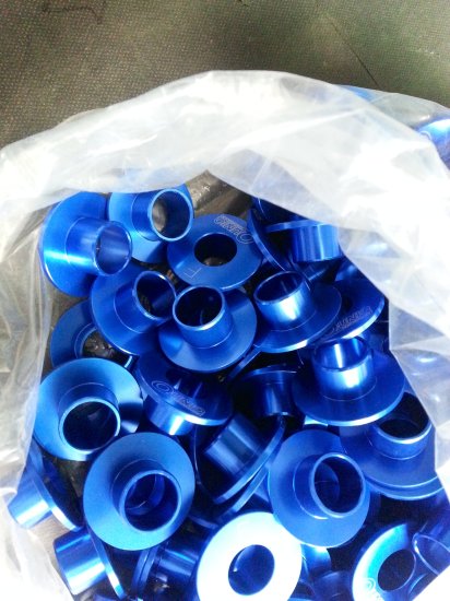 (image for) Uniq Performance Genesis Coupe Blue Rigid Collar Kit 2010 - 2016
