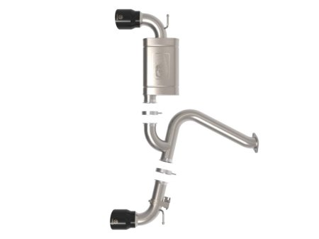 (image for) Takeda Kona N Axle-Back Exhaust System with Black Tips 2022 – 2023