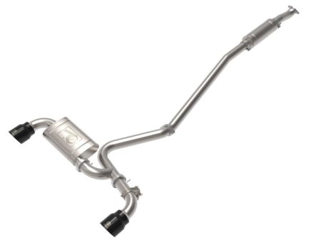 (image for) Takeda Kona N Cat-Back Exhaust System with Black Tips 2022 – 2023