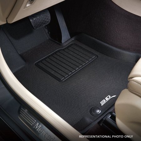 (image for) 3D MAXpider Santa Cruz Floor Mats Kagu Black Set 2022 – 2023