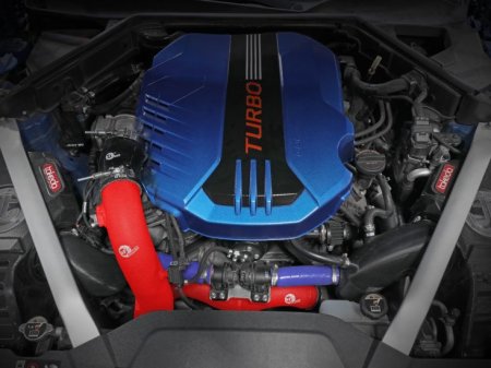 (image for) AFE BladeRunner Genesis G70 3.3 Aluminum 3 inch Charge Pipe Kit Red 2019 – 2022