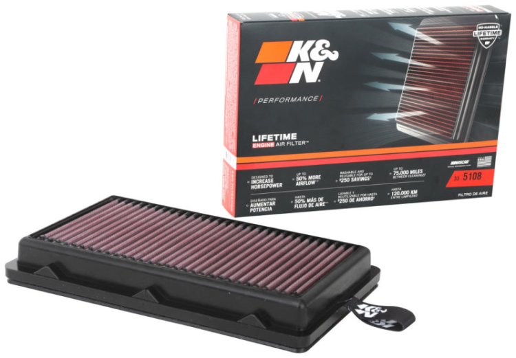 (image for) K&N Santa Cruz Drop in Air Filter 2022 – 2023