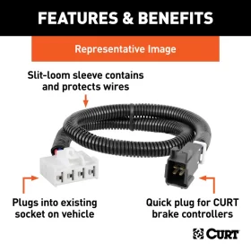 Curt Manufacturing Santa Cruz Brake Controller Harness 2022 – 2023