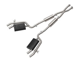 AFE Gemini Kia Stinger 3.3 Cat Back Exhaust Systems with Cut Out 2018 – 2023