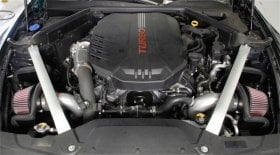K&N Kia Stinger & Genesis G70 3.3T Performance Air Intake System 2018 – 2023
