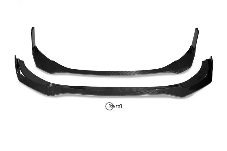 (image for) ADRO KIA STINGER Carbon Fiber V2 Upper & Lower Front Lip 2018 – 2023