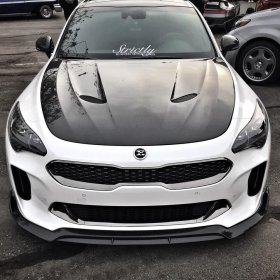Strictly Business Motorsports KIA Stinger SBGT CF hood 2019 – 2023