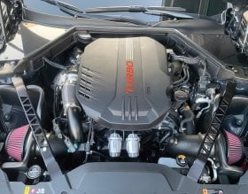 NGI Performance KIA Stinger Carbon Fiber Vanity Covers 2018 – 2023