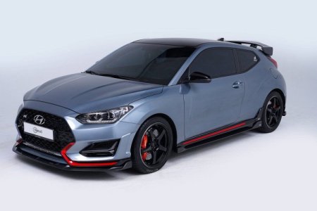 (image for) ADRO Veloster N Carbon Fiber Front Lip Type A 2019 – 2022