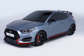 ADRO Veloster N Carbon Fiber Front Lip Type A 2019 – 2022