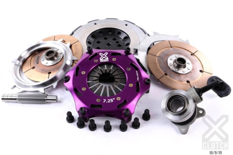 (image for) Xclutch Veloster N 7.25” Clutch Kit with Chromoly Flywheel Twin Solid Ceramic Discs 2019 – 2022